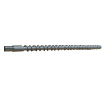 Bimetallic screw for injection moulding machine